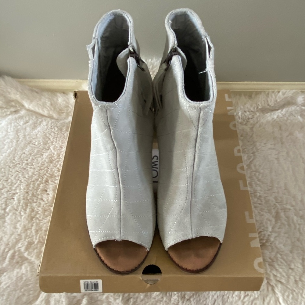 TOMS Majorca peep toe bootie - Picture 4 of 9
